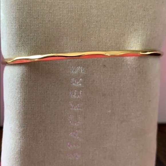 Stella & Dot Green Stone Serenity Cuff Bracelet - Picture 3 of 3